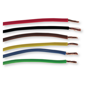 Kabel PVT H05-K 0,75 mm² 100 m grön/gul